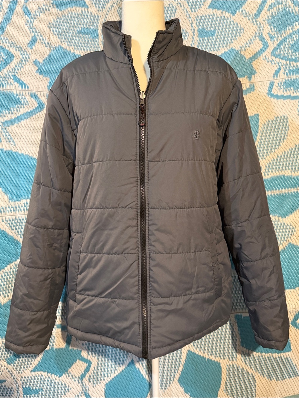Men's IZOD Quilted Lightweight Puffer Jacket Size XL